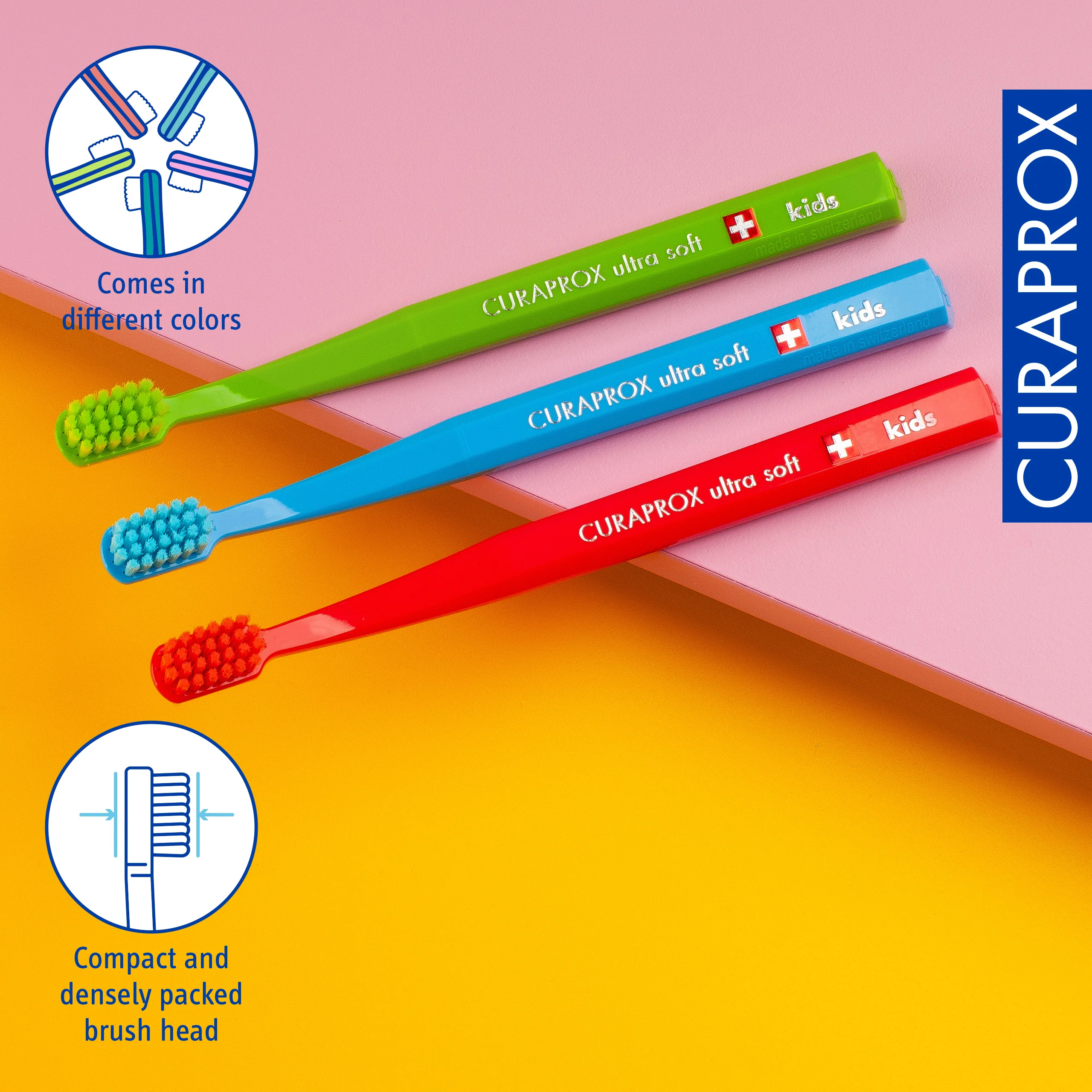 Curaprox kids three-pack, 3 pcs - Image 3