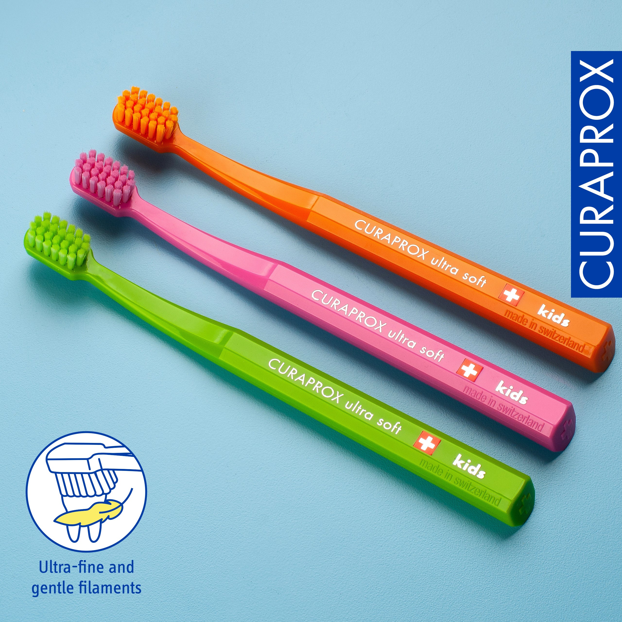 Curaprox kids three-pack, 3 pcs - Image 5
